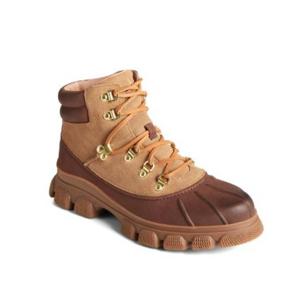 Sperry Brown The Summit Boot Leather NEW Womens Size 10